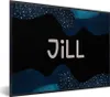 MuchoWow® Gerahmtes Poster Jill - Pastell - Mädchen 80x60 Produktbild-Vorschau 1
