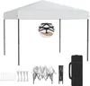 LZQ Pavillon pop-up 3x3 m Pavillon pliable pour jardin et Voir les images du produit 1