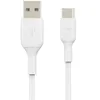 Belkin USB-C/USB-A Kabel 2m PVC, weiß CAB001bt2MWH Produktbild-Vorschau 4