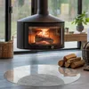 Placa de vidrio para chimenea de 100 cm – Placa de vidrio Vista previa de la imagen del producto 4