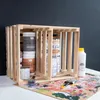 Creative Deco Natuurlijke Houten Kist met Plank, 50 x 40 x Productafbeelding-voorbeeld 2