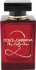 A red glass bottle of Dolce & Gabbana The Only One 2 perfume with a black cap and gold accents. Náhled obrázku produktu