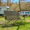 COSTWAY Campingstuhl für 2 Personen, Klappstuhl mit Produktbild-Vorschau 2
