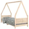 vidaXL Kinderbett 80x200 cm Massivholz Kiefer Produktbild-Vorschau 1