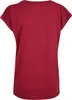 Build Your Brand Kurzarm-T-Shirt für Frauen Uapha dunkelrot Produktbild-Vorschau 6