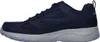 Side view of a navy blue athletic shoe with a gray sole. Produktbild-Vorschau
