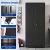 COSTWAY 5 Ebenen Aktenschrank abschließbar mit Doppeltür & Produktbild-Vorschau 6