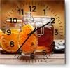 Wanduhr - Quadrat - Glasuhr - Essen Honig Glas Vitamin - Produktbild-Vorschau 1