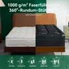 NicePlus 2-in-1 Topper, 120x200X7cm, 5-Zonen Memory Foam + Produktbild-Vorschau 9