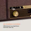 auna Belle Epoque 1912, retro gramofon, CD, BT, USB, DAB + Náhled obrázku produktu 5