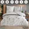 Buymax® Bettwäsche Bettbezug 200x220 cm, Kopfkissenbezug Produktbild-Vorschau 2