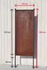 Edelrost Sichtschutz Gräser Motiv 162 cm x 53 cm Paravent Produktbild-Vorschau 4