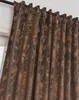 Vorhang Samt Damast HxB 245x140 cm Taupe Gold »MILANO STAR« Produktbild-Vorschau 7
