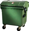 SULO Müllgroßbehälter 1,1m3 Kunststoff grün 65kg Produktbild-Vorschau 1