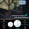 Sekey XXL 200KG Belastbar Bollerwagen Faltbar mit Produktbild-Vorschau 5