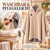 Beheizbarer Schulterponcho für Damen, USB-betrieben, Produktbild-Vorschau 3