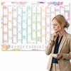 Schuljahreskalender A1 2026/2027 Aquarell Splash – 14 Produktbild-Vorschau 1