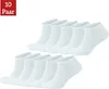 A package of white ankle socks. Produktbild-Vorschau