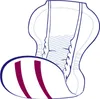 An illustration of an incontinence pad. Anteprima dell’immagine prodotto