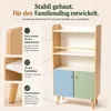 ALVIX Kinderregal NESTA 4 mit 2 Türen, Montessori Produktbild-Vorschau 5