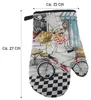2er Topfhandschuh Set Schwarz - Hitzebeständige Produktbild-Vorschau 2