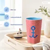 Rice Großer Becher - Rot - Anchor Print Melamin Produktbild-Vorschau 7
