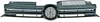 DIEDERICHS 2215041 Kühlergrill Frontgrill für VW GOLF VI Produktbild-Vorschau 1
