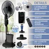 Ventilator mit Wasserkühlung, leiser Standventilator mit 75 Produktbild-Vorschau 10