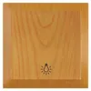 Taster Eiche Holzoptik – Rahmen Set – Unterputz – Candela Produktbild-Vorschau 1