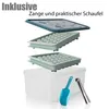 BigDean Eiswürfelform mit Deckel & Zubehör für bis zu 66 Produktbild-Vorschau 5