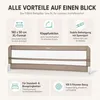 Fillikid Bettgitter Lina XL 180 x 50 cm Exklusiv Produktbild-Vorschau 8