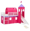 Homestyle4u Hochbett 90x200 mit Rutsche Turm Tunnel Produktbild-Vorschau 17