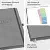 Chäff-Timer Deluxe 2026/2027 / 17 Monate / A5 / Grey Produktbild-Vorschau 2