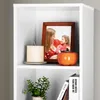 CASARIA® Étagère de rangement 4 niveaux Bibliothèque blanc Voir les images du produit 3
