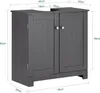 SoBuy BZR18-II-DG Waschbeckenunterschrank Badezimmerschrank Produktbild-Vorschau 6