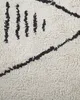 BELIANI Teppich Weiß/Schwarz aus Baumwolle 140 x 200 cm Produktbild-Vorschau 4