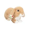 A plush toy rabbit is shown from the side against a white background. Náhled obrázku produktu