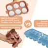 Blumtal Eiswürfelformen Silikon 3er Set - 6er Eiswürfelform Produktbild-Vorschau 3