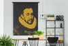 MuchoWow® Wandteppich Wandbehang Wilhelm von Oranien - Produktbild-Vorschau 3
