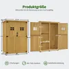 M MCombo Gartenschrank Holz, Gartenhaus Klein Wetterfest, Produktbild-Vorschau 3