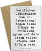 Mr. & Mrs. Panda babykarte Spruch 20. Geburtstag - Weiß - Produktbild-Vorschau 1