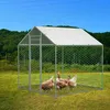 Hühnerstall 2x2x2m Hühnerhaus Kleintierstall Freilaufgehege Produktbild-Vorschau 6