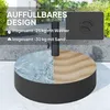 Outsunny Pied de parasol jusqu'à 30 kg remplissable Voir les images du produit 5