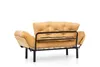 Hanah Home, Nitta- FTN1245, Senf, Schlafsofas, Rahmen: 100% Produktbild-Vorschau 9