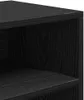 vidaXL Police na knihy černá 60x30x71,5 cm Materiál na bázi Náhled obrázku produktu 7
