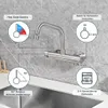 Küchenarmatur - Wandmontage - Edelstahl - Flexible Auslauf Produktbild-Vorschau 6
