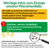 Marketing image with text and graphics about insect traps and identification services. Produktbild-Vorschau