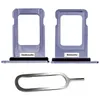 Two SIM card trays and a SIM ejector tool are displayed against a white background. Produktbild-Vorschau