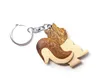 Porte-clés en bois - écureuil Voir les images du produit 2