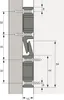 Multiclip Ku. schwarz 64mm Hettich Produktbild-Vorschau 4